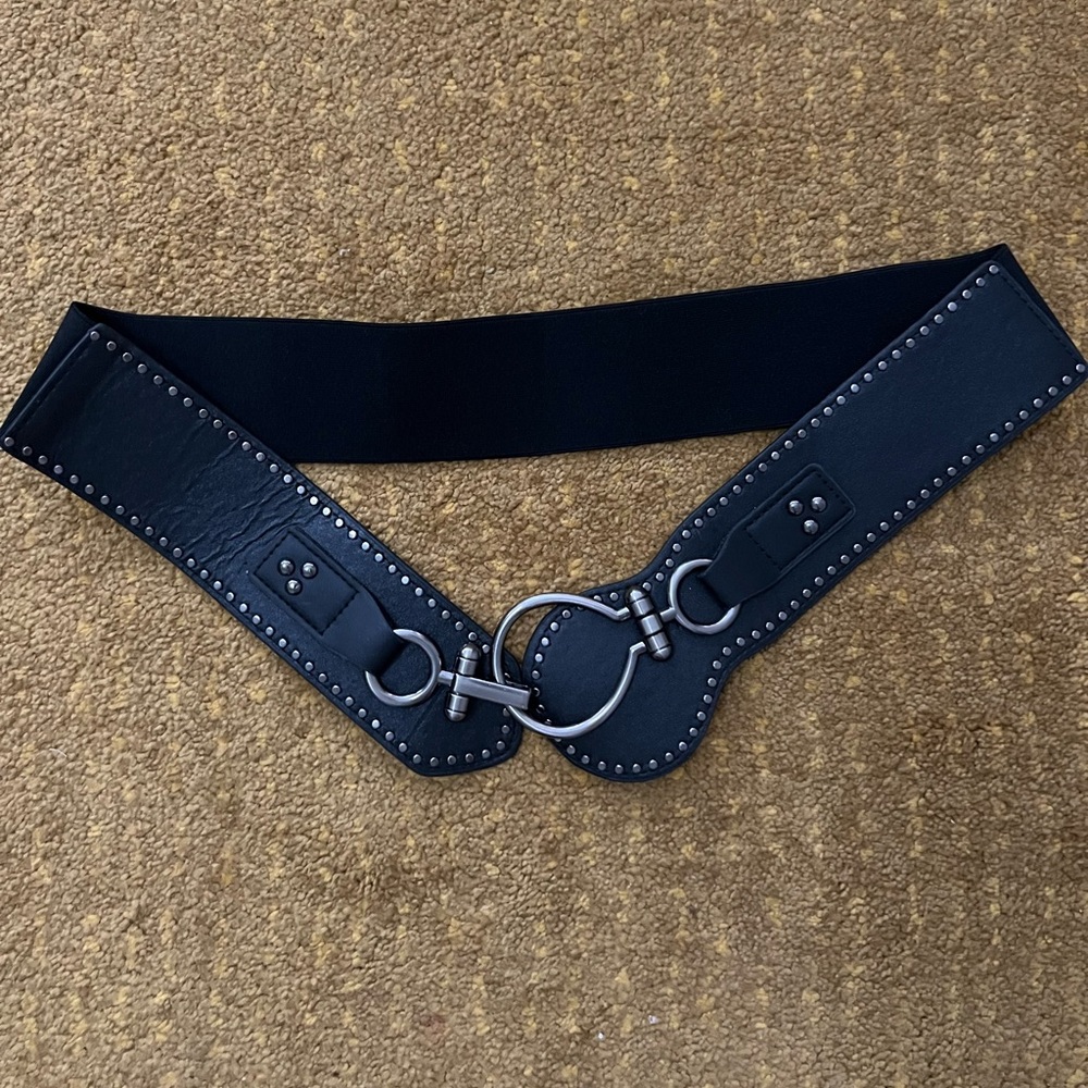 Black Leather Belt